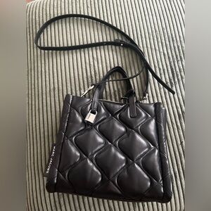 Marc Jacobs Black Quilted Shoulder Bag